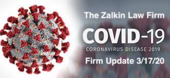 Zalkin Law Firm COVID 19 Update Poster